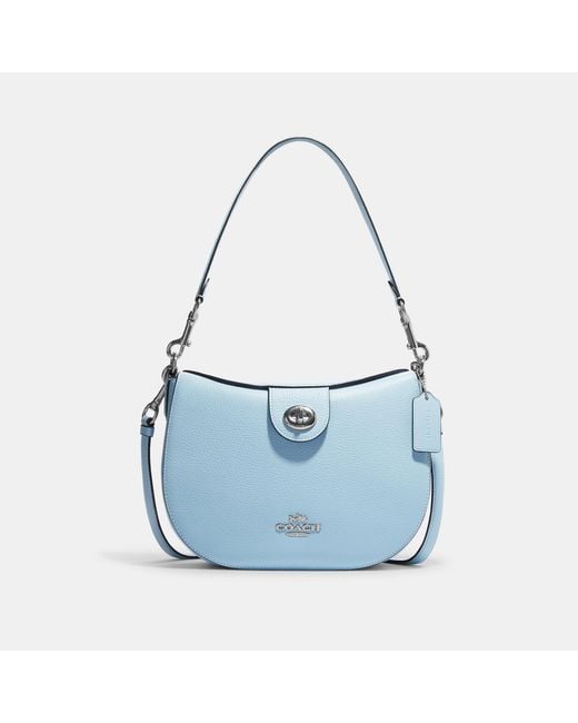 Coach Outlet Blue Ella Hobo