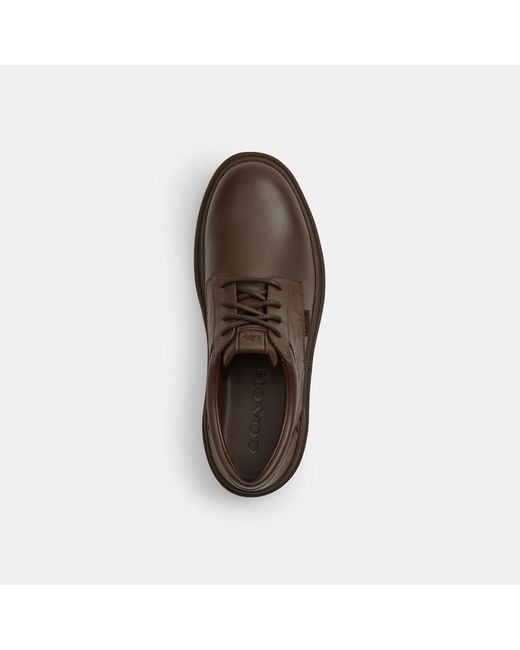 COACH Brown Cameron Derby for men