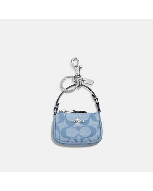 Coach Outlet Mini Nolita Bag Charm in Blue Lyst
