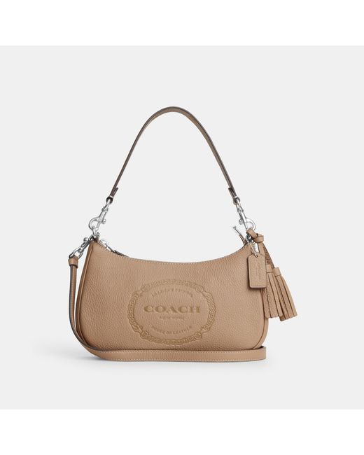 Coach Outlet Teri Shoulder Bag With Coach Heritage Lyst