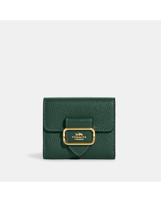 Coach Outlet Small Morgan Wallet in Green | Lyst