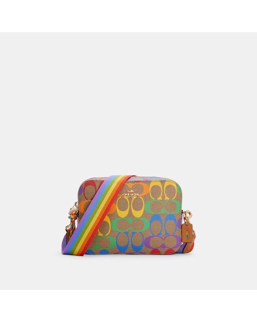 Coach | Bags | Coach Poppy Tartan Plaid Multicolor Glam Glitter Tote Bag |  Poshmark