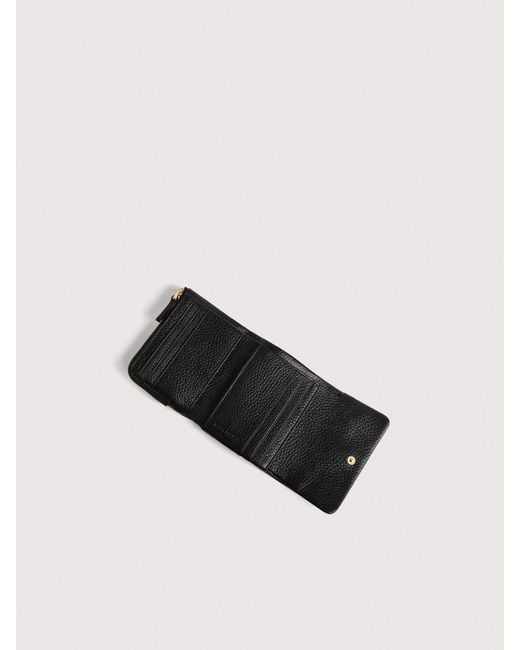 Coccinelle White Grained Leather Wallet C-Me Softy Small
