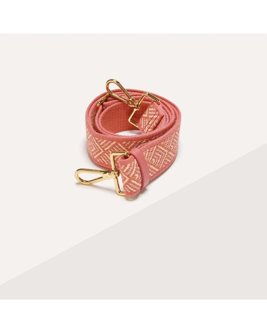 Coccinelle Red Fabric Shoulder Strap Rays