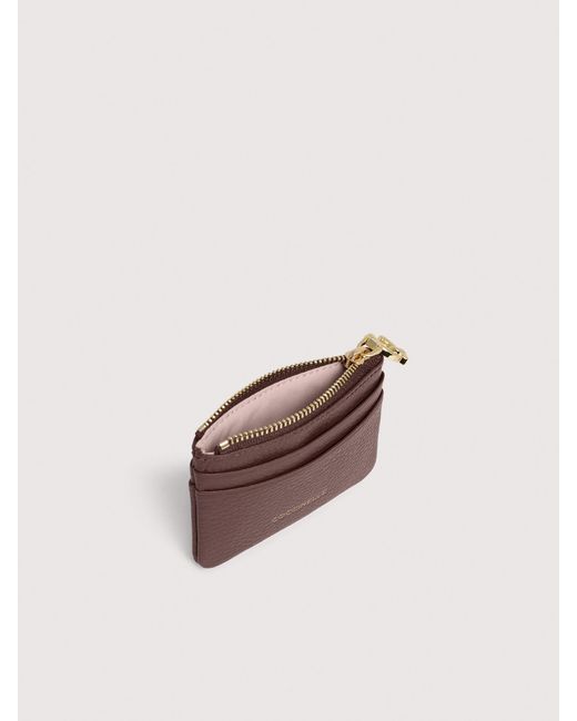 Coccinelle Multicolor Grained Leather Card Holder C-Me Small