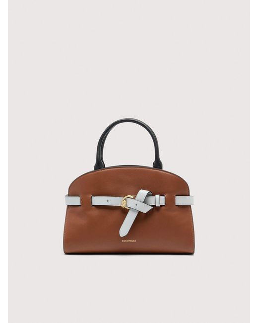 Coccinelle Multicolor Smooth Leather Handbag Sabine Small