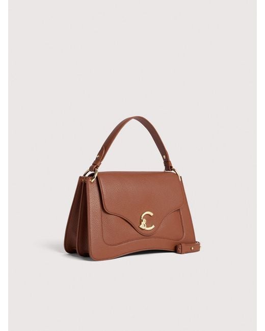 Coccinelle Multicolor Grained Leather Handbag C-Me Medium