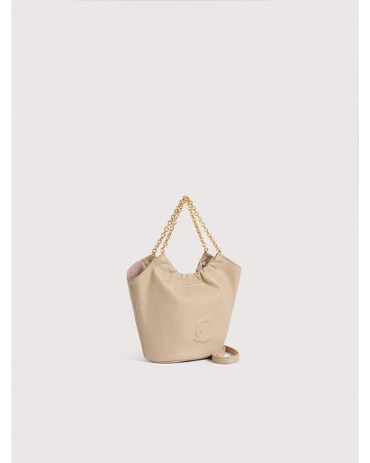 Coccinelle Natural Smooth Leather Minibag Smash Mini