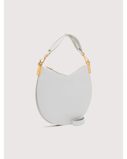 Coccinelle Multicolor Two-Sided Leather Shoulder Bag Sunup Medium