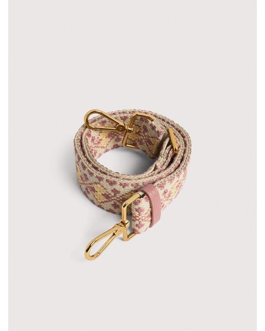 Coccinelle White Ribbon Shoulder Strap Liberty