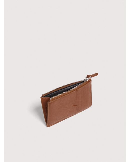 Coccinelle Multicolor Grained Leather Card Holder Smart To Go Small