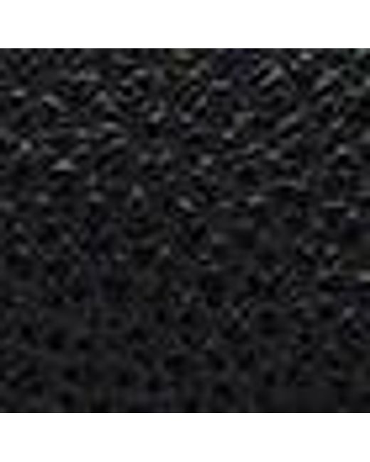 Coccinelle Black Pochette aus genarbtem Leder Alias Medium