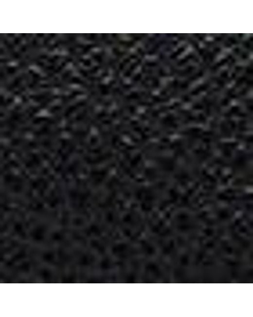 Coccinelle Black Pochette aus genarbtem Leder Alias Small