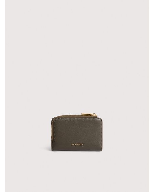 Coccinelle Natural Smooth Leather Wallet C-Me Small