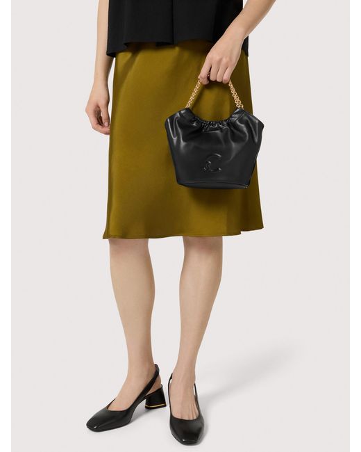 Coccinelle Natural Smooth Leather Minibag Smash Mini