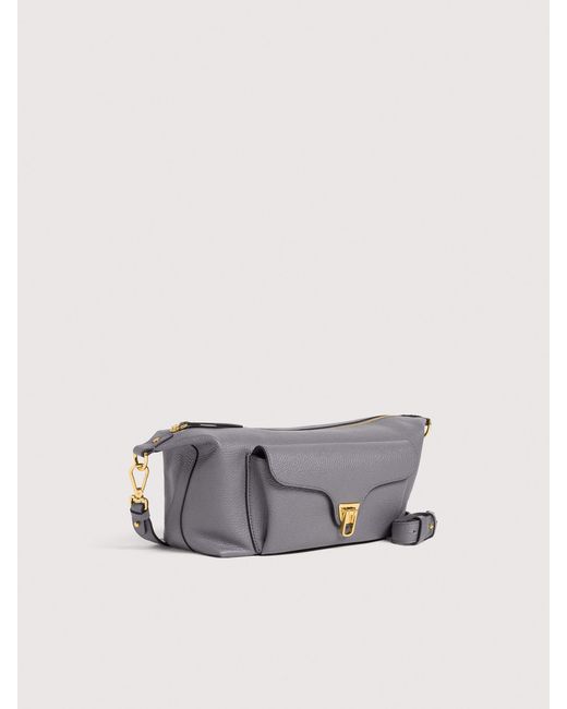 Coccinelle Multicolor Grained Leather Crossbody Bag Beat Generation Medium