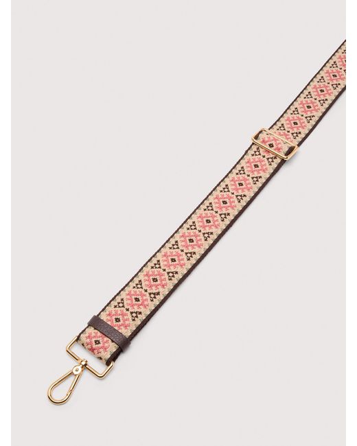 Coccinelle Multicolor Fabric Shoulder Strap Nordic