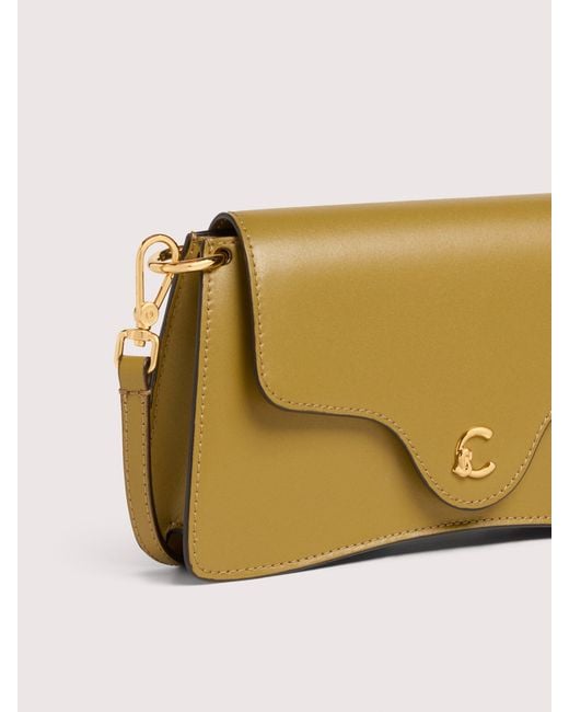 Coccinelle Natural Smooth Calf Leather Minibag C-Me Mini