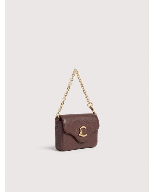 Coccinelle Pink Key Holder Pouch