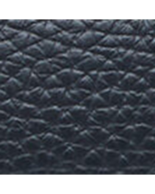 Coccinelle Blue Rucksack Aus Genarbtem Leder Malory Medium