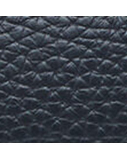 Coccinelle Blue Grained Leather Minibag Merveille
