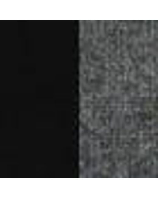 Coccinelle Black Wool-Blend Scarf Logo
