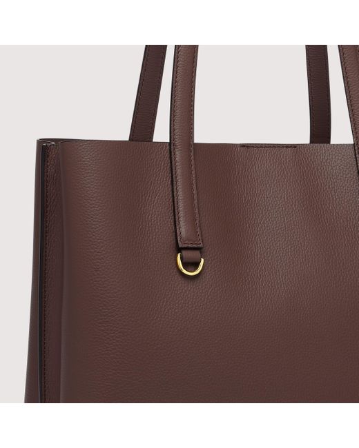 Borsa shopping in Pelle double Matinee di Coccinelle in Brown