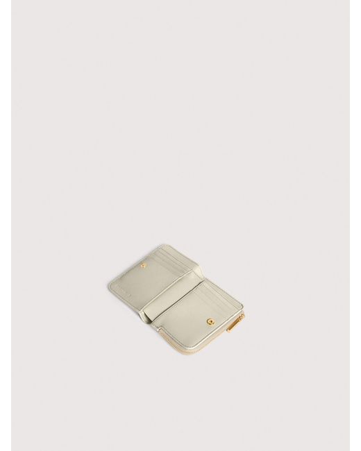 Coccinelle Natural Smooth Leather Wallet C-Me Small