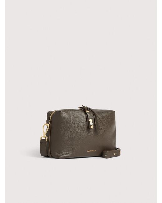 Coccinelle Multicolor Grained Leather Crossbody Bag Nory Small