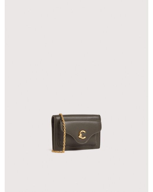 Coccinelle Natural Smooth Leather Card Holder C-Me