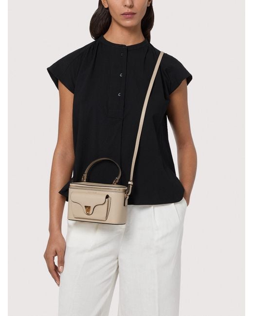 Coccinelle Pink Grained Leather Minibag Beat Generation Mini