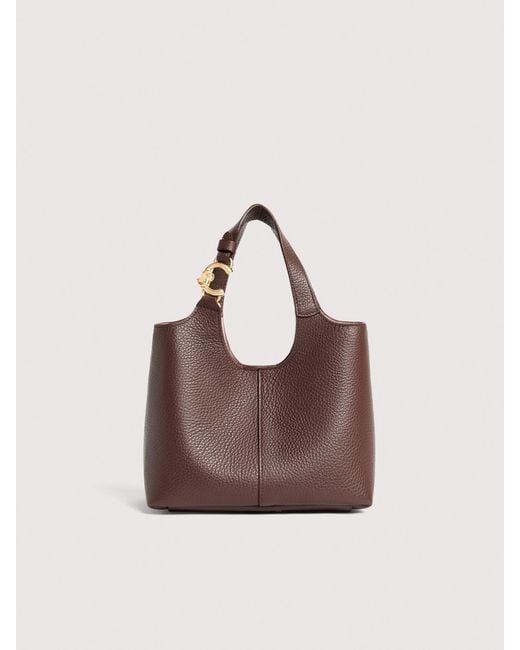 Coccinelle Multicolor Grained Leather Handbag C-Easy Small