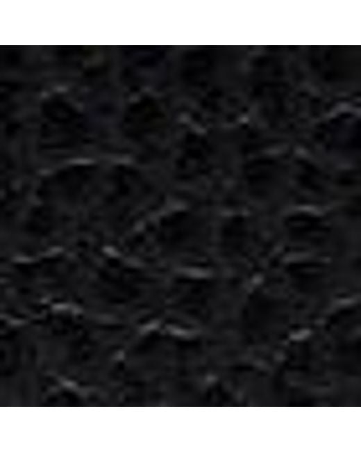 Coccinelle Black Clutch aus genarbtem Leder Arlettis Mini