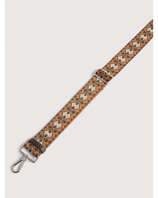 Coccinelle White Ribbon Shoulder Strap Liberty