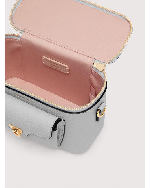 Coccinelle Natural Grained Leather Minibag Beat Generation