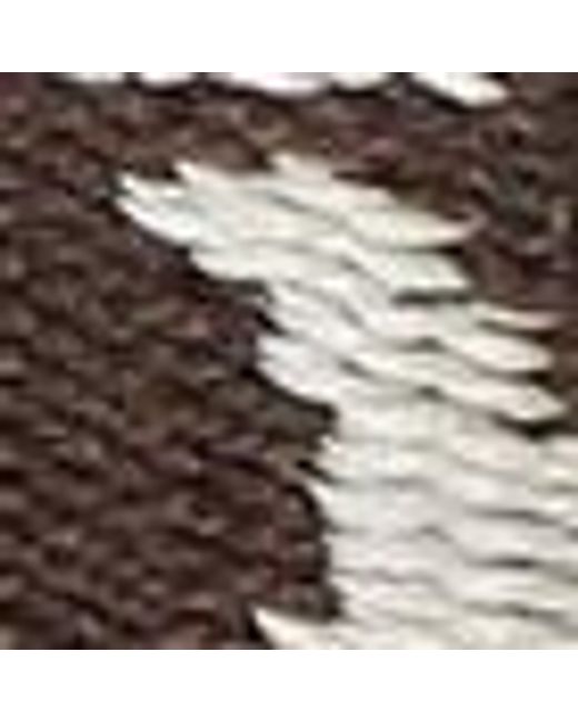 Coccinelle Multicolor Schulterriemen aus Jacquard-Stoff mit Monogram-Muster und genarbtem Leder Tracolla nastro monogram