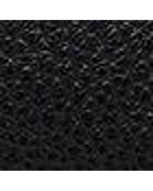 Coccinelle Black Umhängetasche aus genarbtem Leder Gleen Large