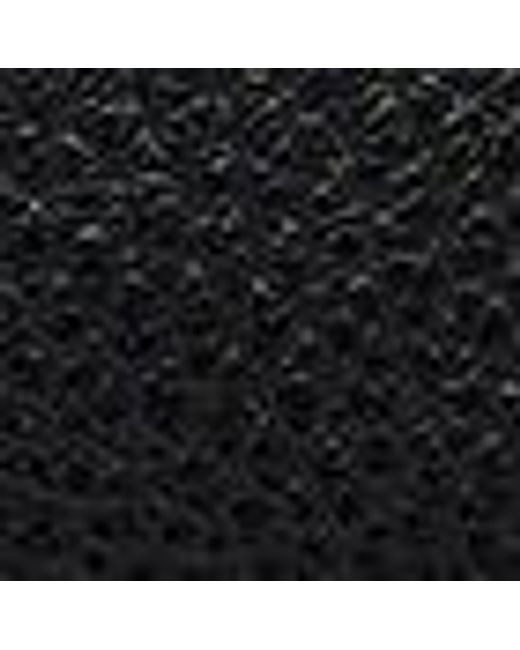Coccinelle Black Grained Leather Pouch Alias Large
