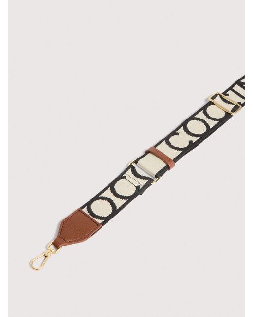 Coccinelle Multicolor Grained Leather Crossbody Bag Tebe Small