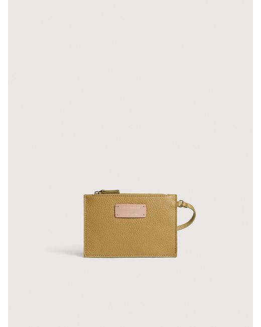 Coccinelle Metallic Grained Leather Handbag C-Easy Small