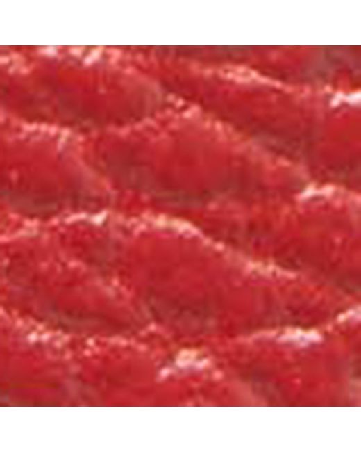 Portamonete in Pelle con grana Metallic Soft di Coccinelle in Red