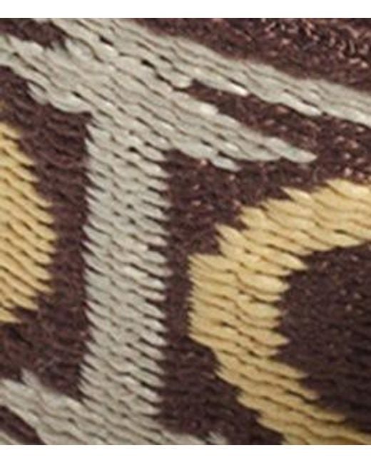 Coccinelle White Jacquard Fabric Shoulder Strap Monogram