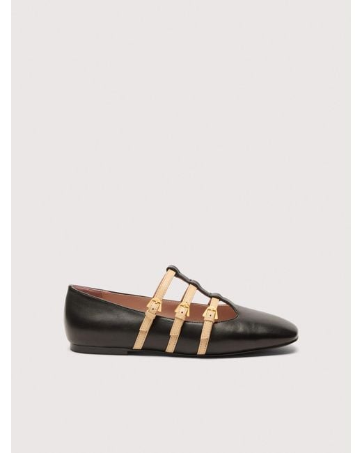 Coccinelle Multicolor Smooth Leather Mary Jane Flats Sven