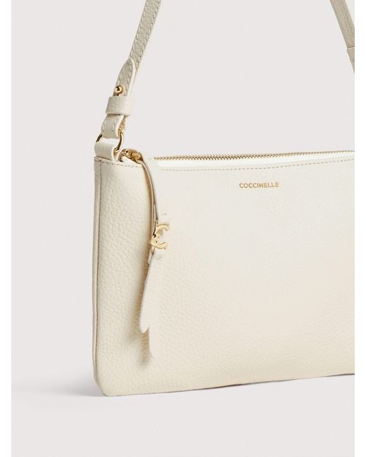 Coccinelle Natural Grained Leather Minibag C-Easy Mini