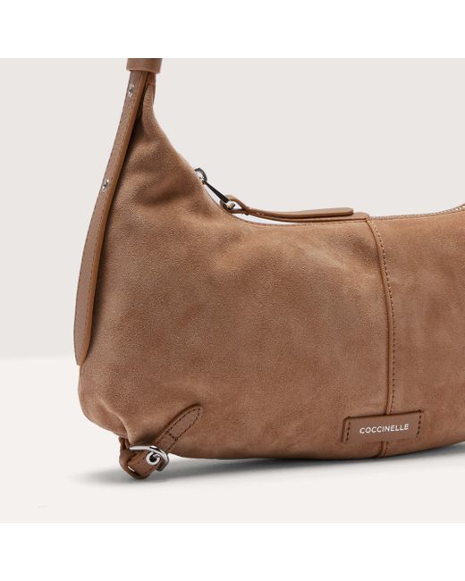 Borsa A Spalla di Coccinelle in Brown