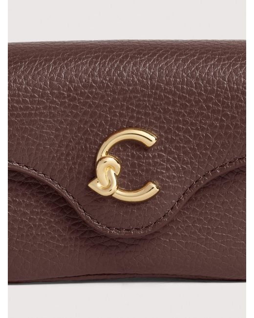 Coccinelle Pink Key Holder Pouch