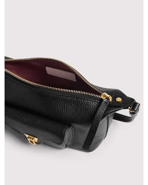 Coccinelle White Grained Leather Minibag Beat Generation Mini