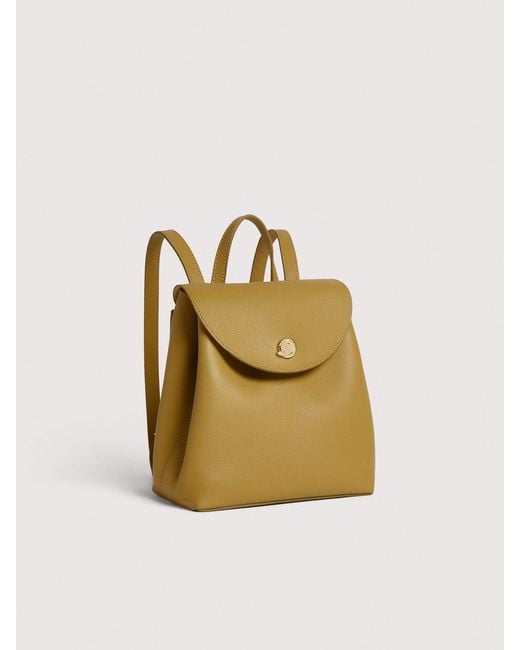 Coccinelle Metallic Grained Leather Backpack Nikla Mini