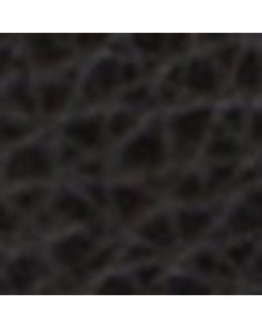Coccinelle Black Large Grainy Leather Purse Metallic Soft