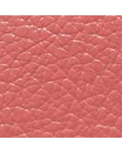 Coccinelle Pink Umhängetasche aus genarbtem Leder Best Crossbody Medium